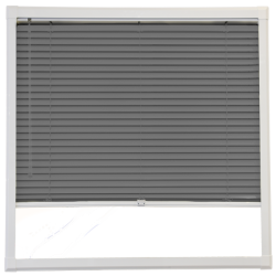 Unus Venetian Dark Grey Caravan Blind