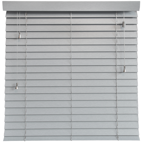 Faux Wood 50mm Light Grey Caravan Venetian Blind Faux Wood 50mm Light Grey Caravan Venetian Blind