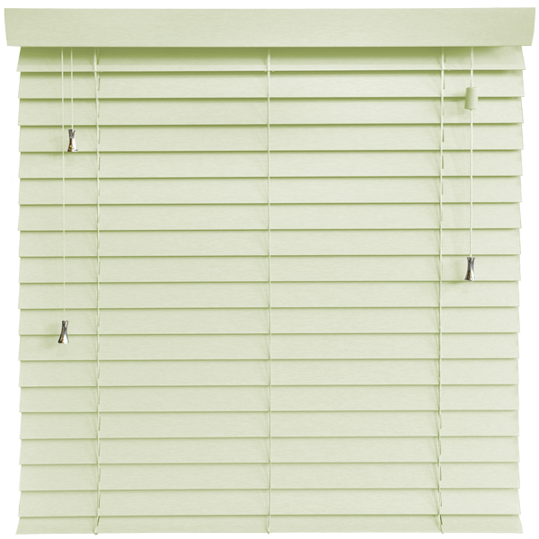 Faux Wood 50mm Linen Caravan Venetian Blind