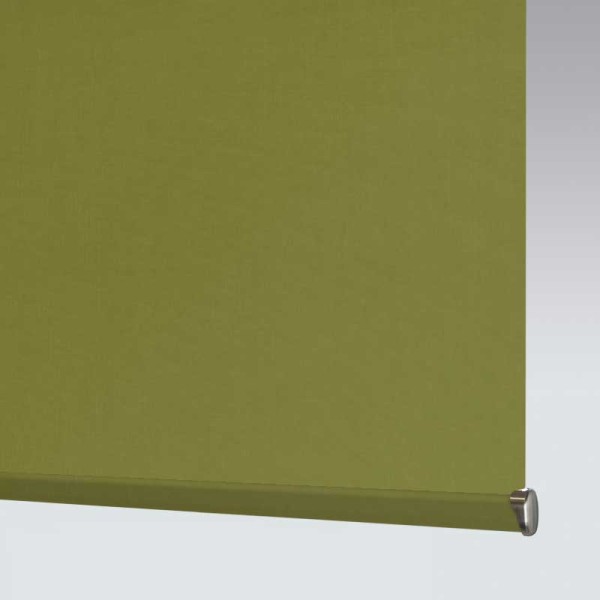 Abbey Blackout Moss Caravan Roller Blind