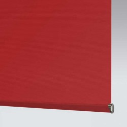 Abbey Blackout Scarlet Caravan Roller Blind