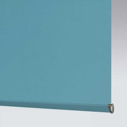 Abbey Blackout Teal Caravan Roller Blind
