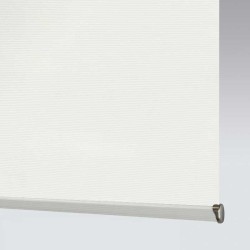 Abbey Blackout White Caravan Roller Blind