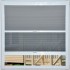 Duplus AbbeyCell Blackout Light Grey Caravan Blind
